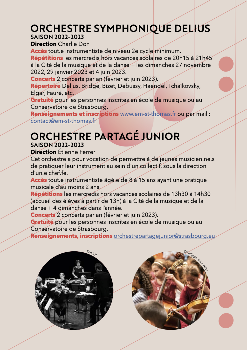 Orchestres partagés
