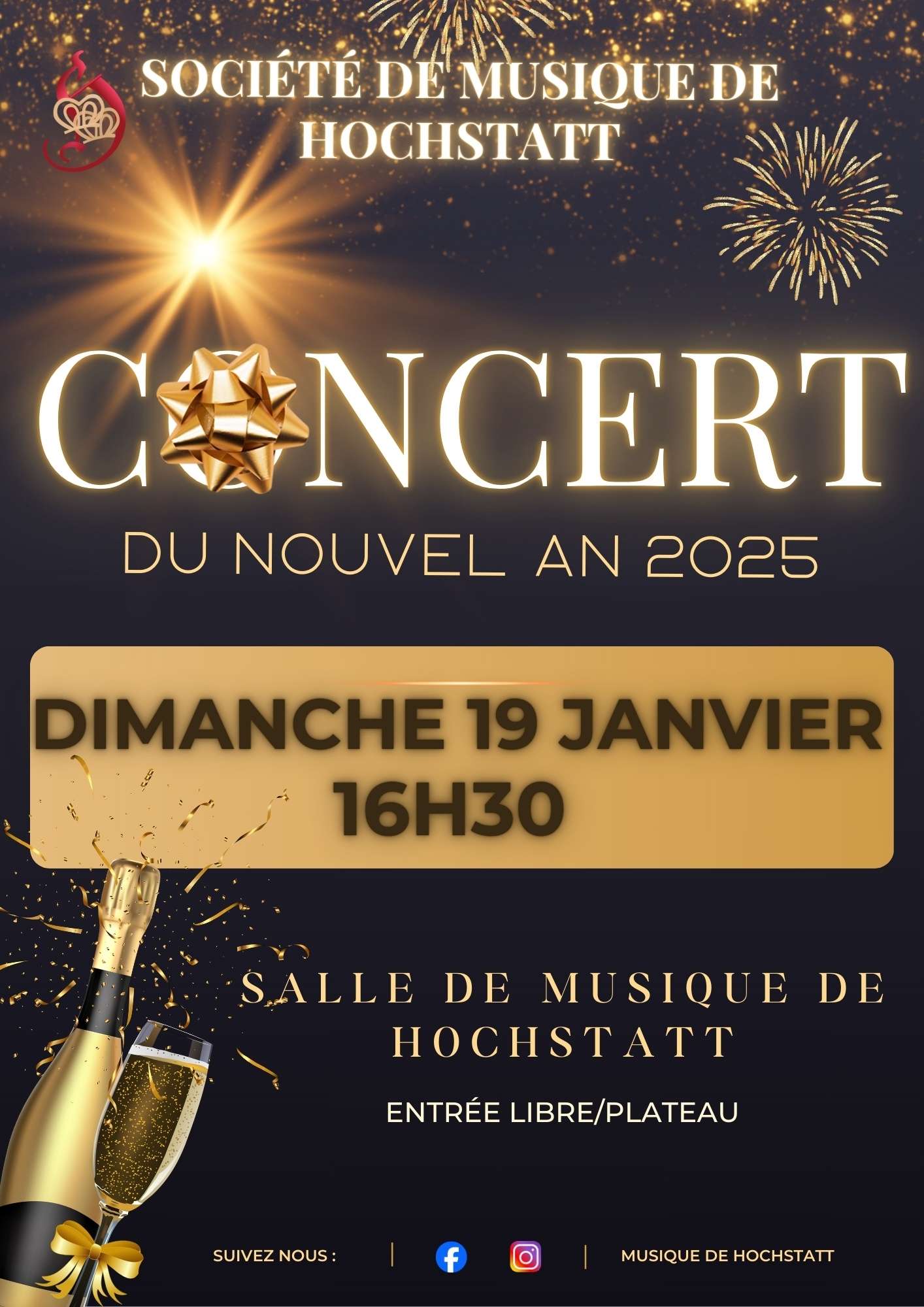 Affiche Concert du Nouvel An 2025