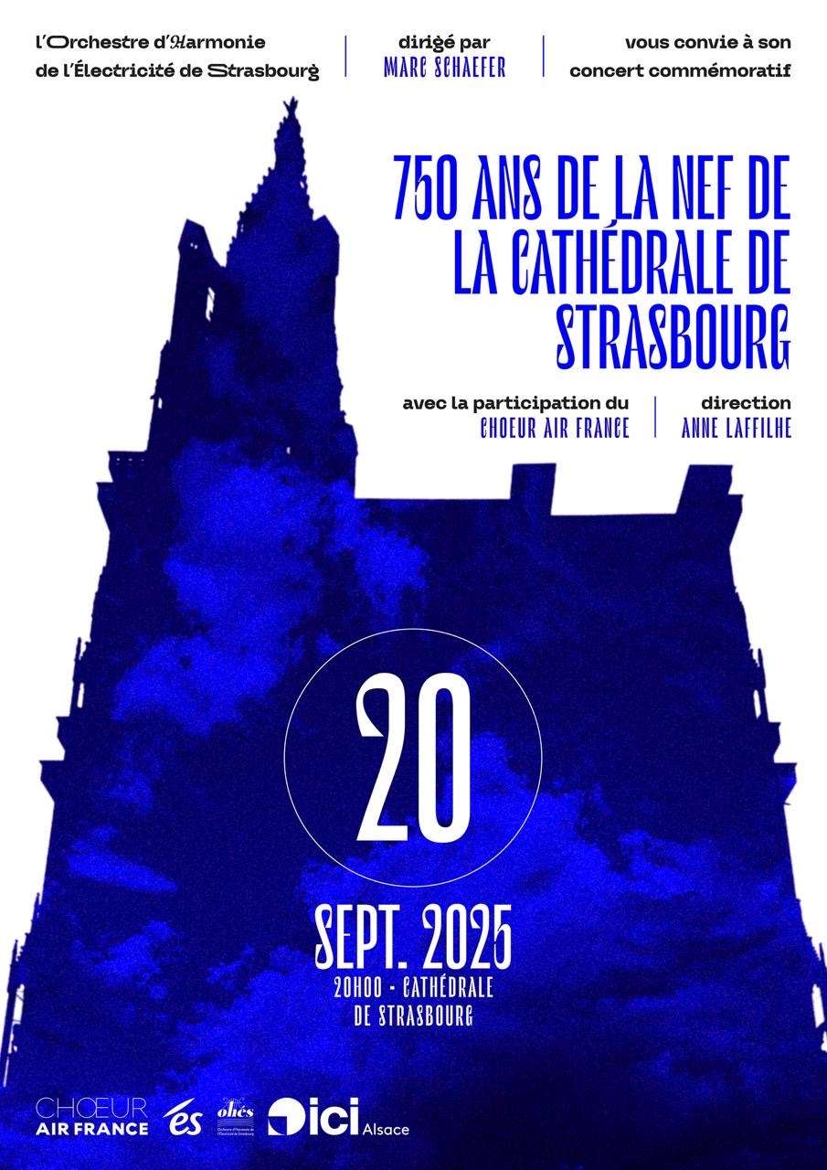 L'Orchestre d'Harmonie de l'électricité de Strasbourg concert 750