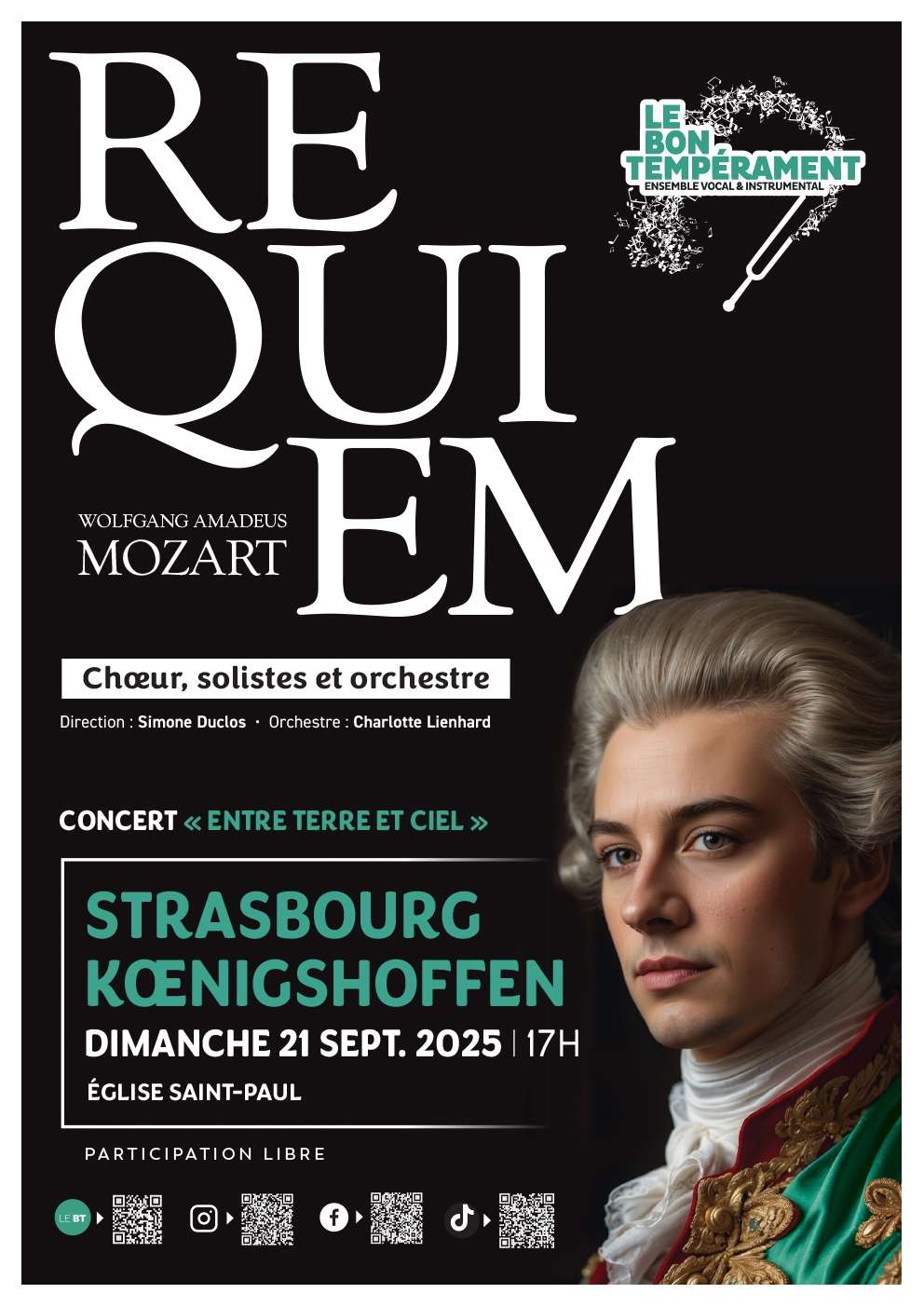 Affiche du concert de Koenigshoffen