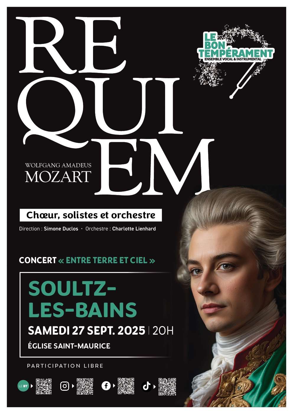 Affiche du concert de Soultz les Bains