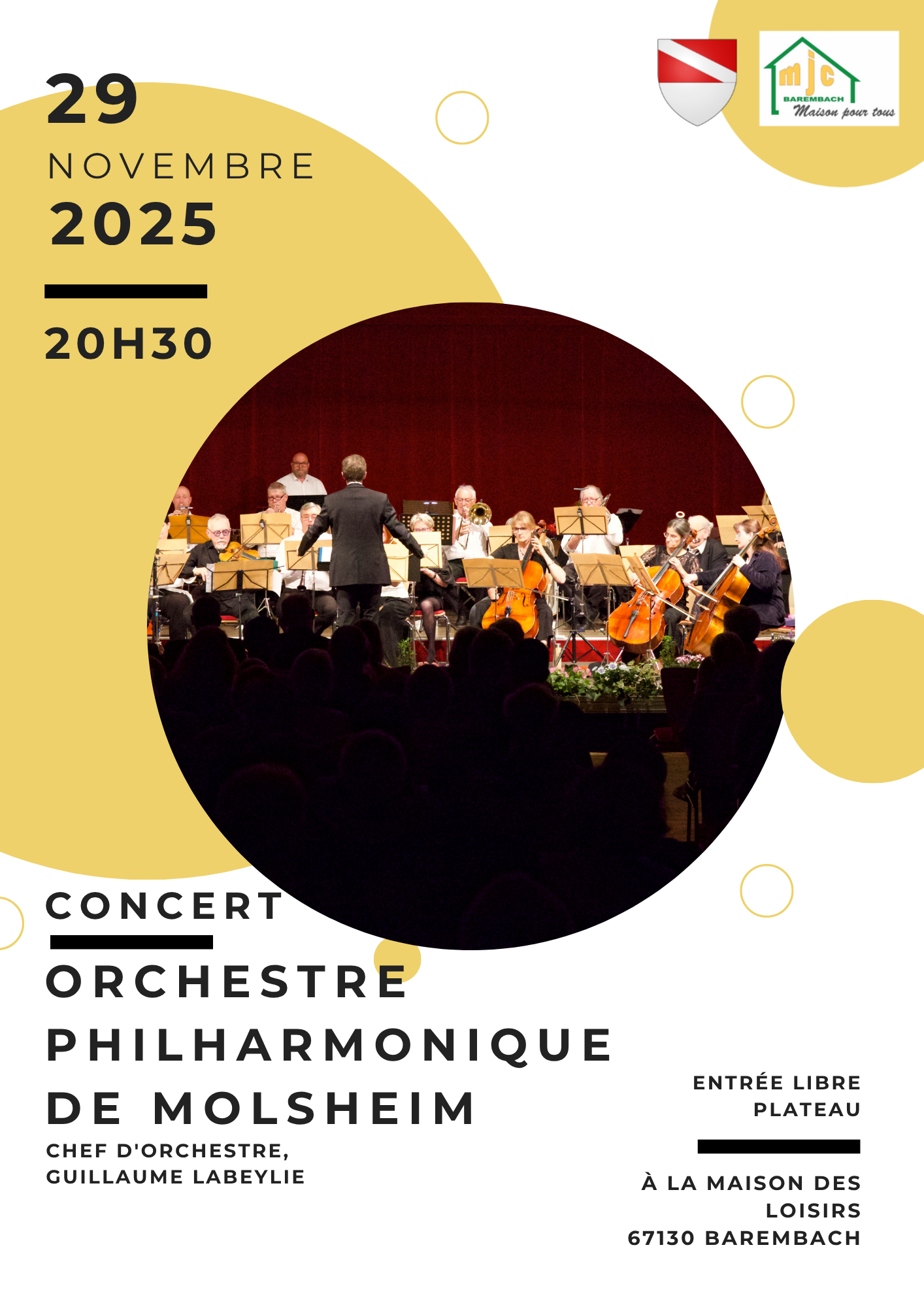 Concert Barembach novembre 2025