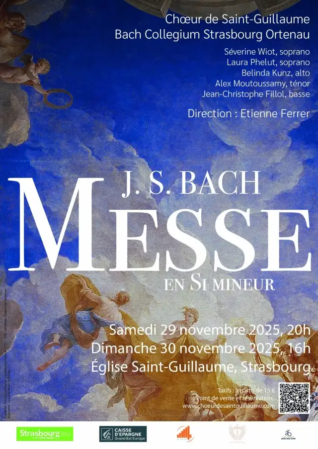 Image Messe en si mineur de J.S. Bach avec le Bach Collegium Strasbourg Ortenau